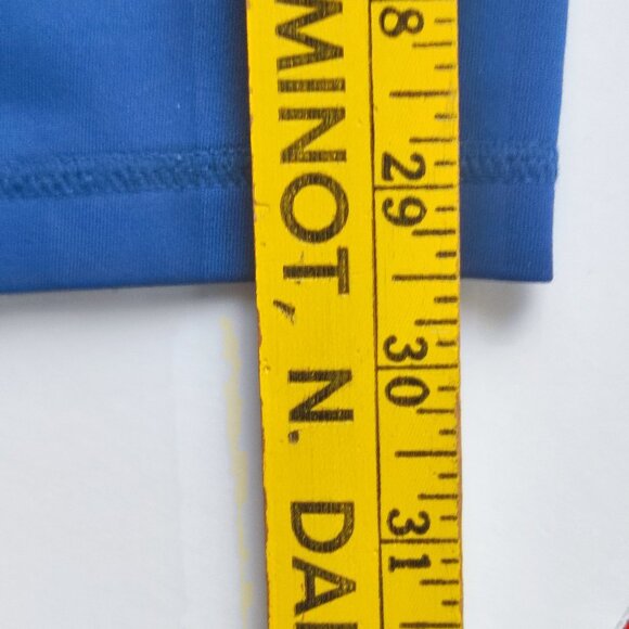 ZYIA Light & Tight active wear leggings cyan women's size 12 - Picture 12 of 13